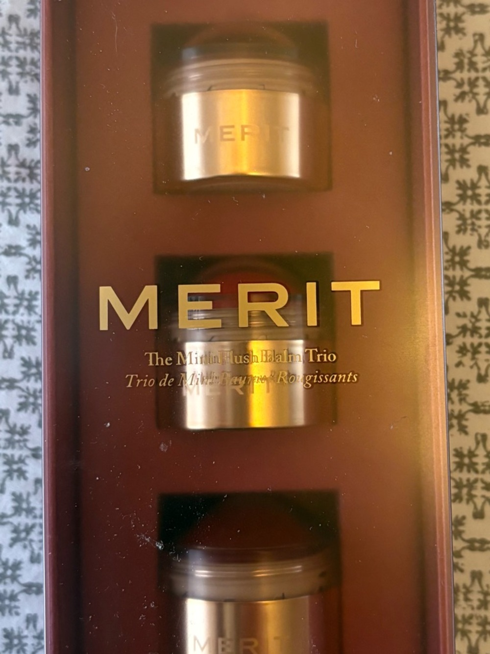 MERIT Mini Flush Balm Trio - Pink Blush Set